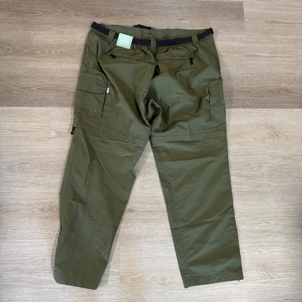 Magellan Outdoors Back Country Pant Mens 3XL Olive Night Fish Gear SGMGMF7000